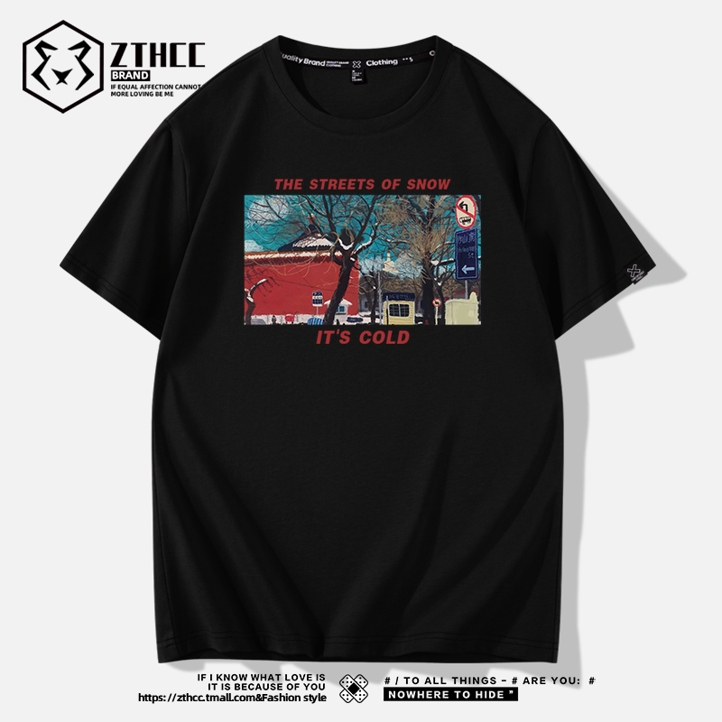 เสื้อยืดผู้ชายอ้วน S-6XLน้ำหนักผู้สวม40-135กิโลกรัมใส่ได้ ส่งฟรี