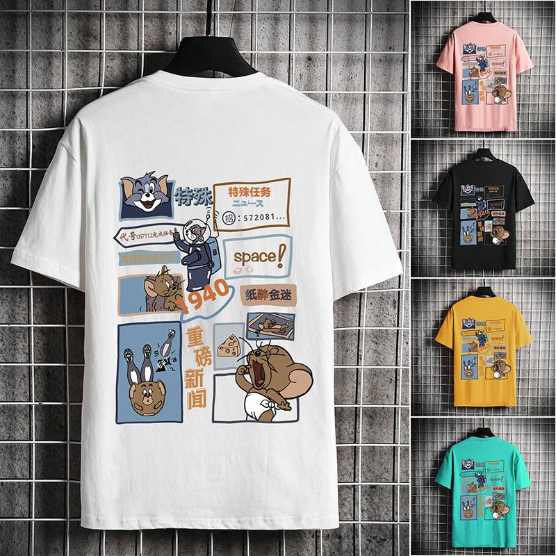เสื้อยืดผู้ชายอ้วน XL-5XL อกเสื้อ40-52 นิ้ว