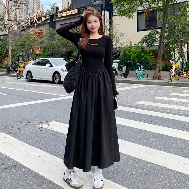 เดรสสาวอวบ มีไซส์ L-4XLอกเสื้อ 38-47 นิ้ว ใส่ได้ทั้งสาวหุ่นดีน่ารักจนถึงสาวอวบพลัสไซส์ จัดส่งฟรี! ทักแชทสั่งซื้อ