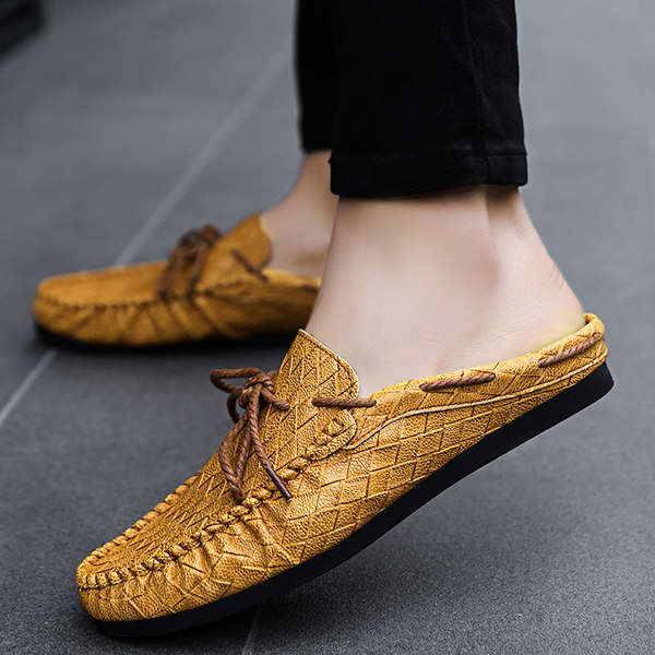 รองเท้าหนังผู้ชาย มีไซส์39-44 รองเท้าโลฟเฟอร์ชาย Slip-On Shoes