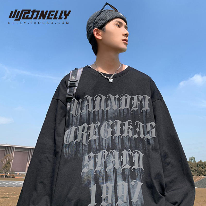 เสื้อยืดคอกลม ผู้ชาย เสื้อยืดผู้ชายเกาหลี เสื้อยืดเกาหลี แบรนด์ NELLY