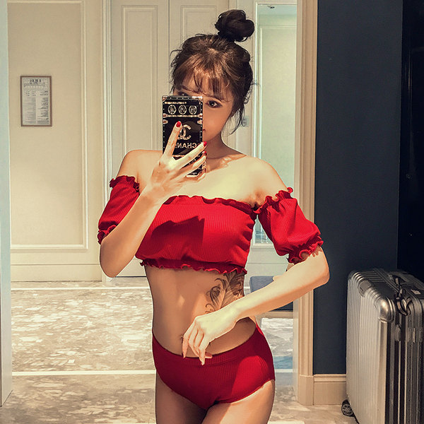 ชุดว่ายน้ำผู้หญิง ชุดว่ายน้ำน่ารัก Bikini ชุดไปทะเล