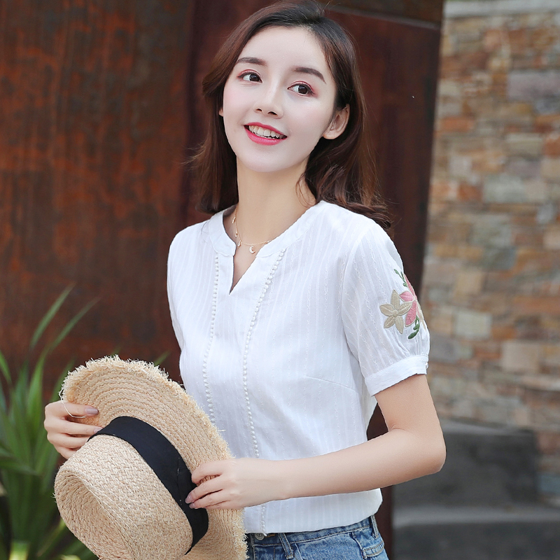 เสื้อเชิ้ตผู้หญิงแขนยาว เสื้อเชิ้ตผู้หญิงใส่ทํางาน 390 บาทต่อชิ้น ฟรีค่าจัดส่ง