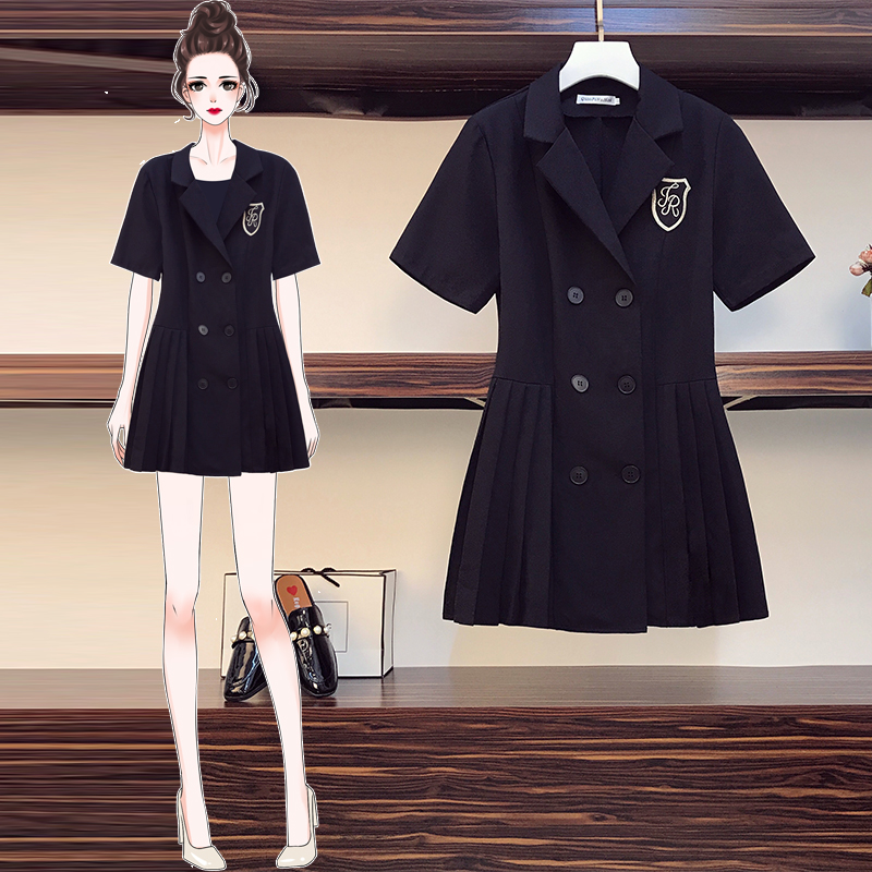 เดรสแขนสั้น มีไซส์ L-4XLอก 38-47 นิ้ว ใส่ได้ทั้งสาวหุ่นดีน่ารักจนถึงสาวอวบพลัสไซส์ จัดส่งฟรี! ทักแชทสั่งซื้อ