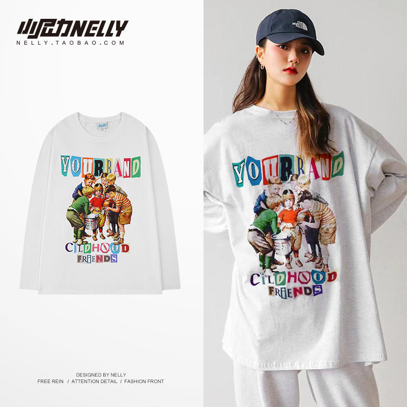 เสื้อยืดคอกลม ผู้ชาย เสื้อยืดผู้ชายเกาหลี เสื้อยืดเกาหลี แบรนด์ NELLY