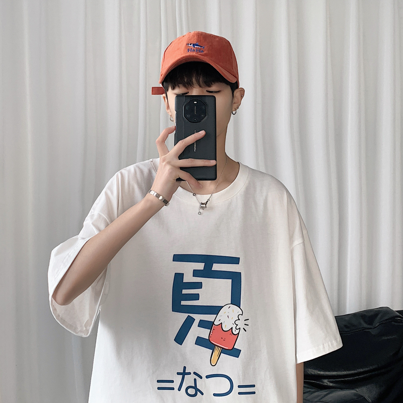 เสื้อยืดผู้ชายอ้วน XL-5XL อกเสื้อ40-52 นิ้ว
