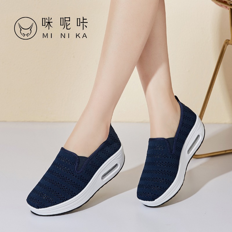 รองเท้าผ้าใบ รองเท้าลำลอง รองเท้าผ้าใบลำลอง รองเท้าแฟชั่นแบบสวม Slipper Shop