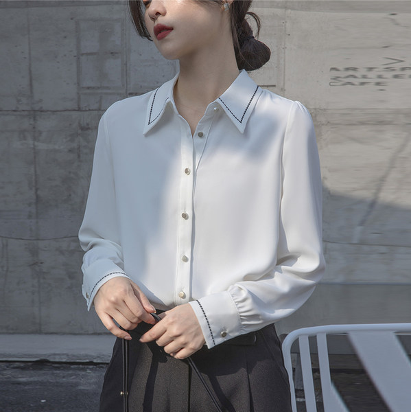 เสื้อชีฟองเกาหลี เสื้อชีฟองสวยๆ