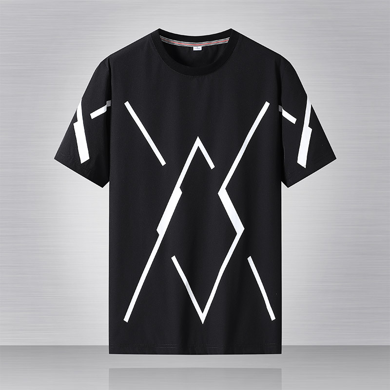 เสื้อยืดผู้ชายอ้วน S-5XL(อกเสื้อ39-51นิ้ว)
