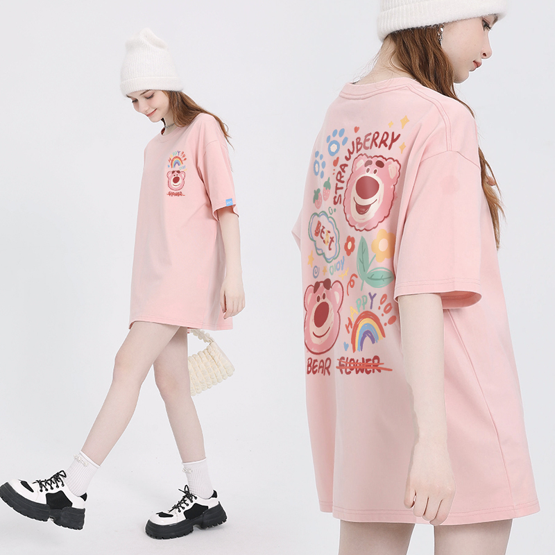 เสื้อผ้าวัยรุ่นเกาหลี เสื้อยืดวัยรุ่นผู้หญิง มีขนาด S M L XL