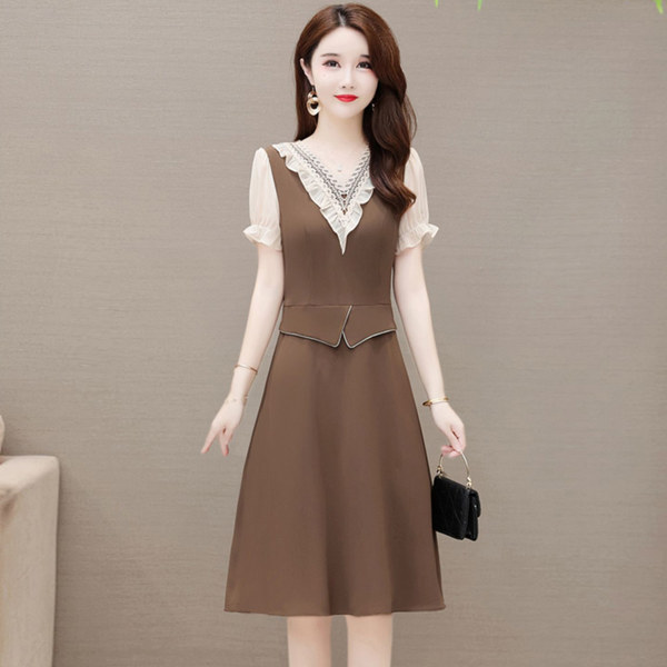 เดรสไซส์ใหญ่ ชุดเดรสสาวพลัสไซส์ เดรสเรียบหรู ไซส์ใหญ่ BY SHUYA