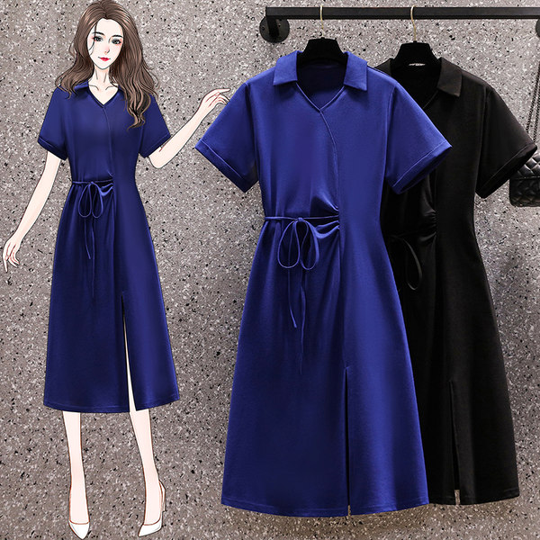 เดรสคนอ้วน เดรสสาวอวบ ชุดเดรสคนอ้วนวัยรุ่น BY PLUS SIZE Girl