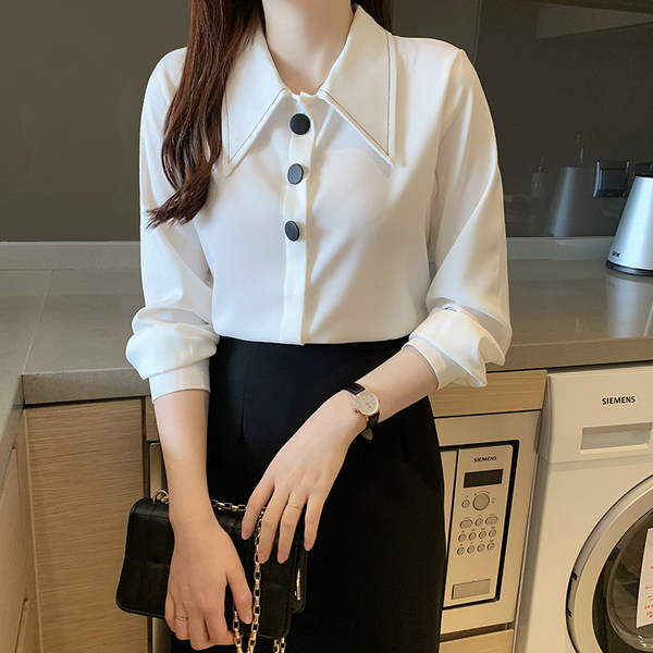 เสื้อชีฟองเกาหลี เสื้อชีฟองสวยๆ