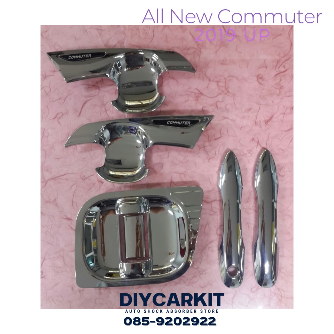 เบ้าประตู+ครอบมือเปิด V.1 All New Commuter ปี 2020 ขึ้นไป