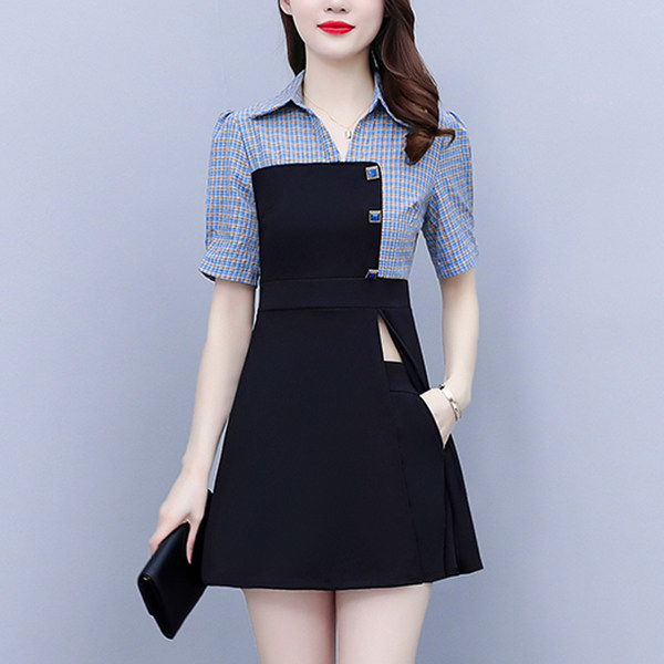 เดรสไซส์ใหญ่ ชุดเดรสสาวพลัสไซส์ เดรสเรียบหรู ไซส์ใหญ่ BY SHUYA