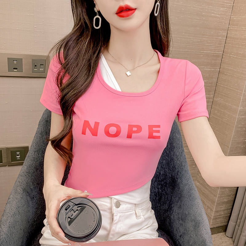 เสื้อยืดวัยรุ่นน่ารักๆ เสื้อวัยรุ่นแขนสั้น เสื้อผ้าวัยรุ่นเกาหลี แบรนด์ Wiyike
