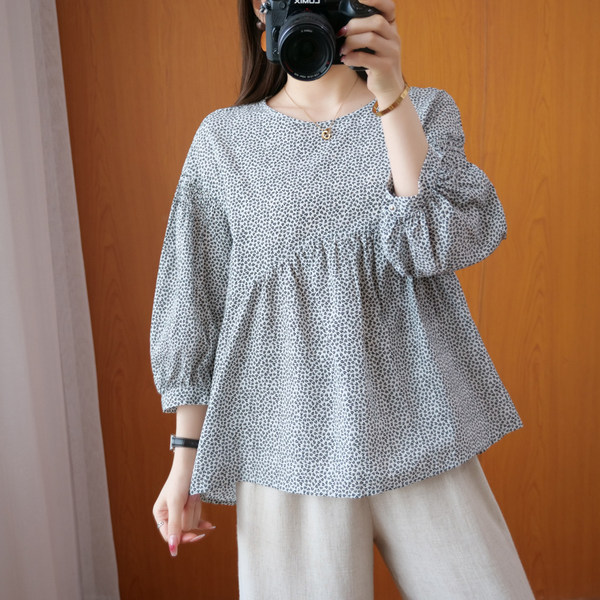 เสื้อลินิน แบบเสื้อสวยๆ เสื้อผ้าฝ้ายลินิน เสื้อเชิ้ตผ้าลินิน BY LININ