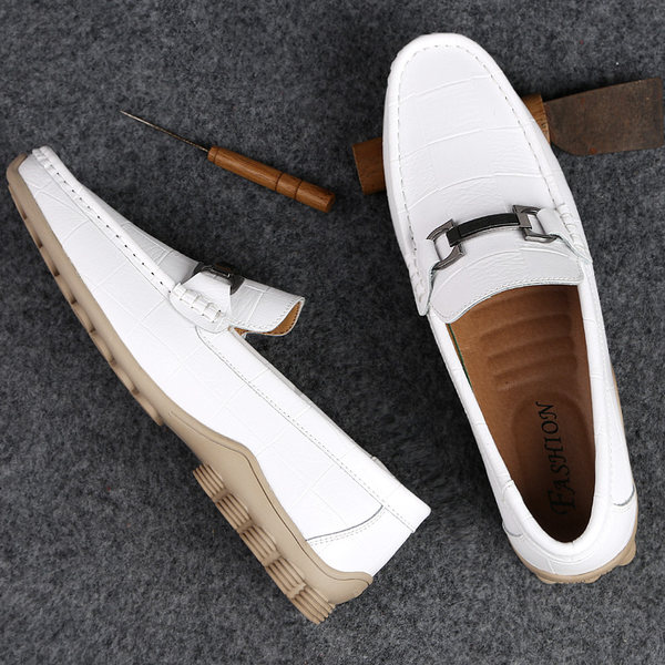 รองเท้าหนังผู้ชาย มีไซส์39-44 รองเท้าโลฟเฟอร์ชาย Slip-On Shoes