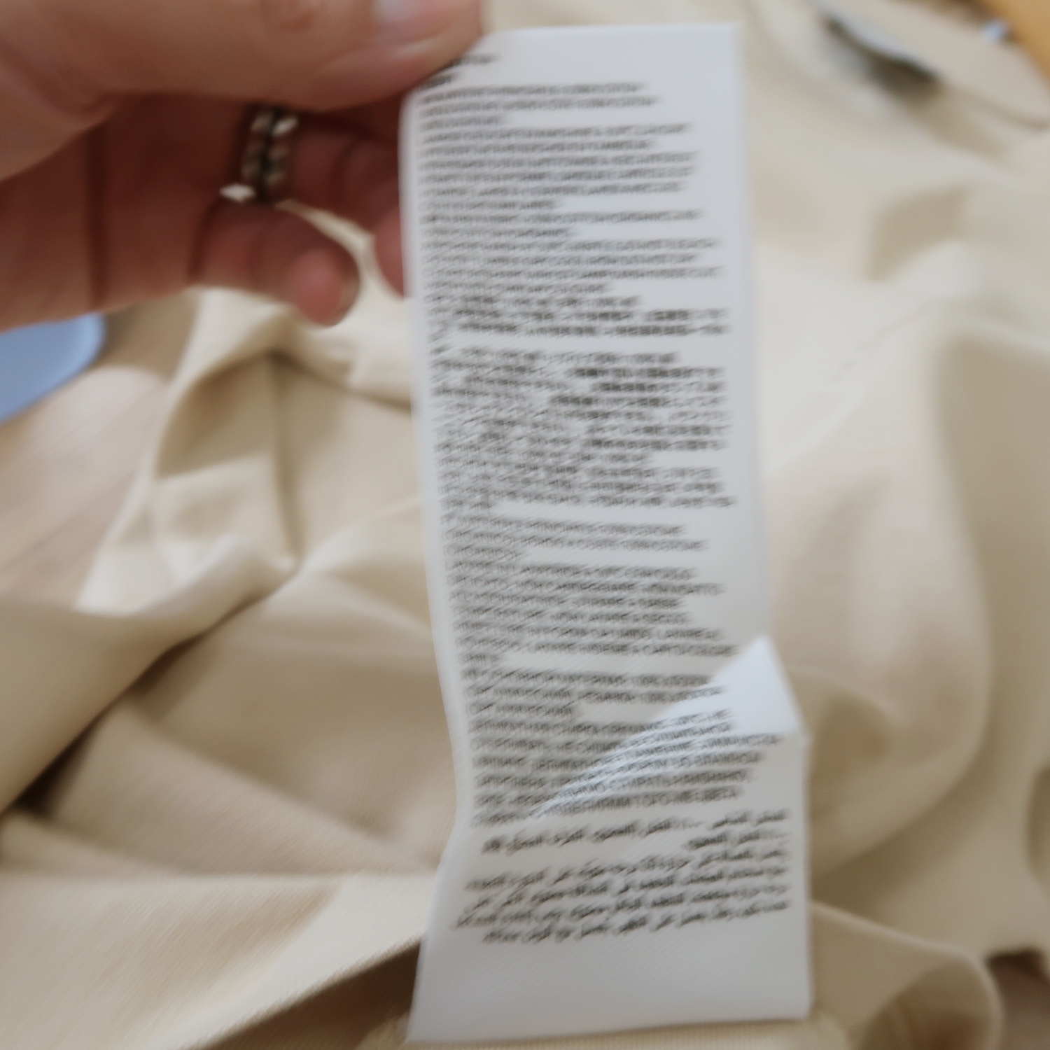 Ami Beige Cotton Logo T-Shirt