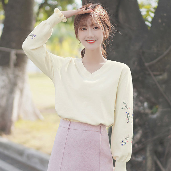 เสื้อไหมพรม เสื้อไหมพรมแขนยาว