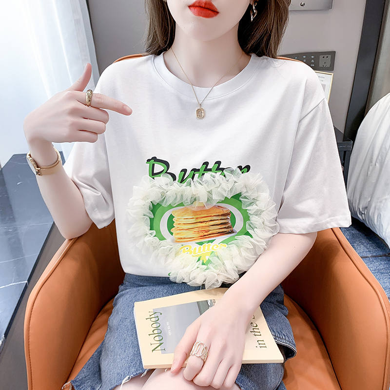 เสื้อยืดวัยรุ่นน่ารักๆ เสื้อวัยรุ่นแขนสั้น เสื้อผ้าวัยรุ่นเกาหลี แบรนด์ Wiyike