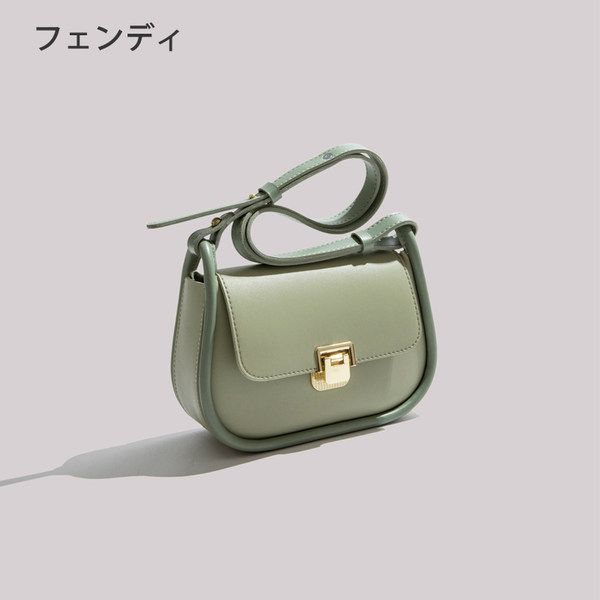 กระเป๋าสะพายข้างผู้หญิง กระเป๋าสะพายสไตล์เกาหลี By Japanese フェンディ authentic bag