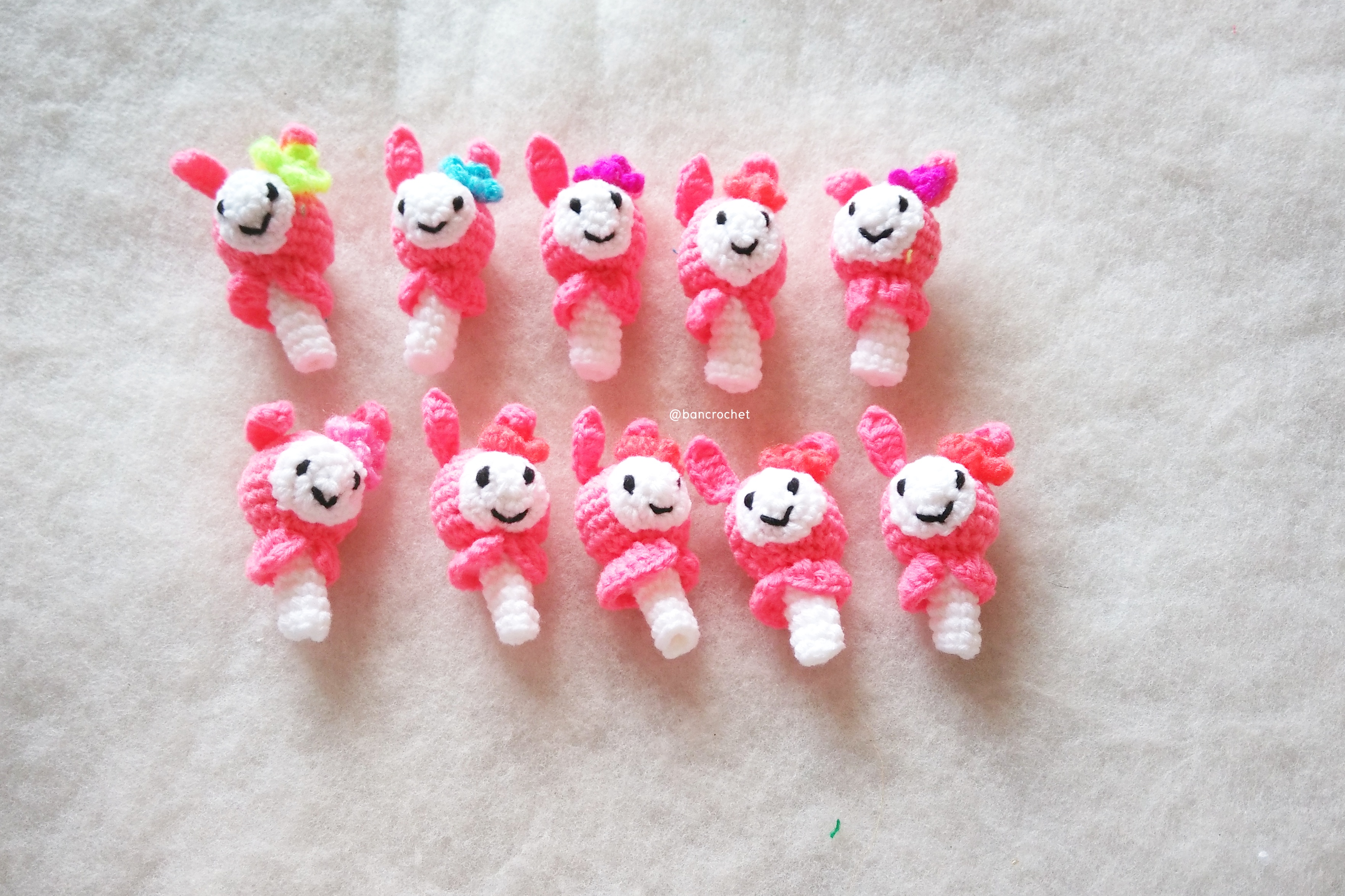 ที่ครอบหัวดินสอ ตุ๊กตามายเมโลดี้ (pencil cover) ชมพู 2 นิ้ว