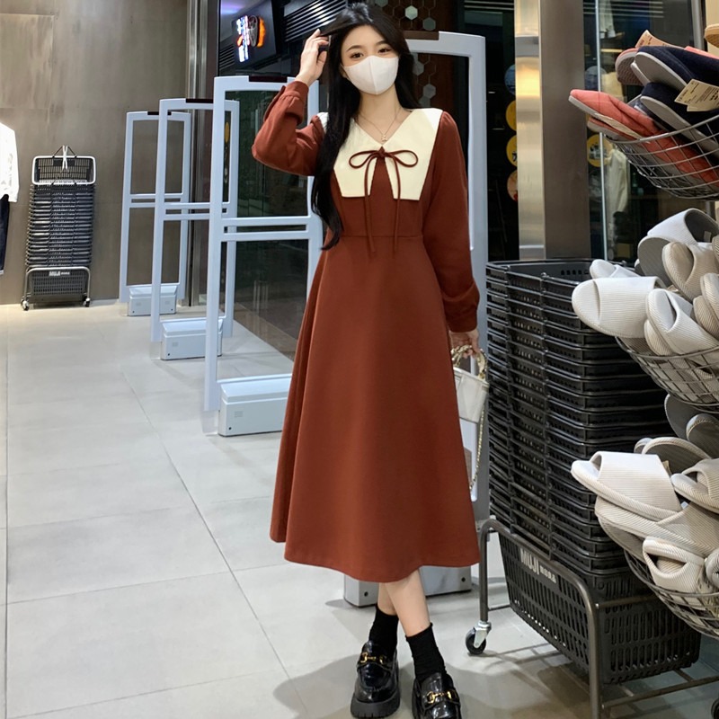 เดรสสาวอวบ มีไซส์ L-4XLอกเสื้อ 38-47 นิ้ว ใส่ได้ทั้งสาวหุ่นดีน่ารักจนถึงสาวอวบพลัสไซส์ จัดส่งฟรี! ทักแชทสั่งซื้อ