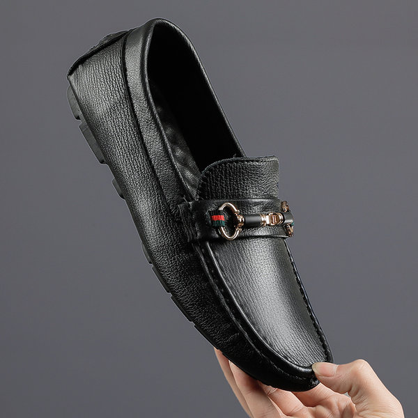 รองเท้าหนังผู้ชาย มีไซส์39-44 รองเท้าโลฟเฟอร์ชาย Slip-On Shoes