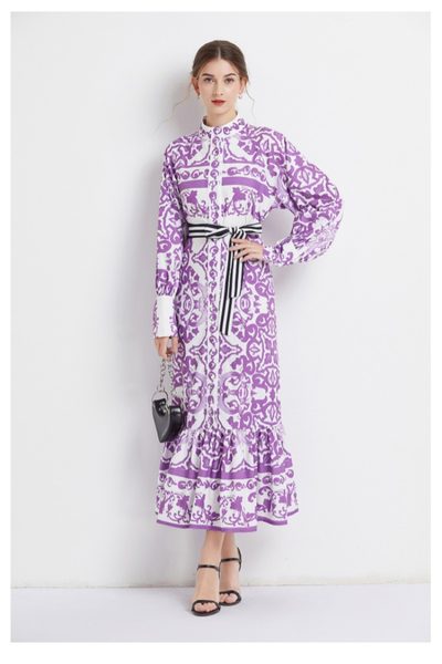 ชุดเดรสยาวสวยๆ ชุดเดรสยาวใส่สบาย ใส่ทำงาน