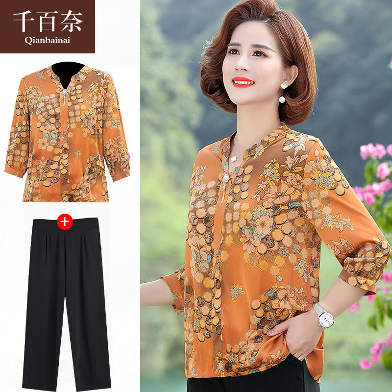 เสื้อผ้าแฟชั่นสุภาพสตรีวัยผู้ใหญ่(อก35-44นิ้ว)ใส่ได้