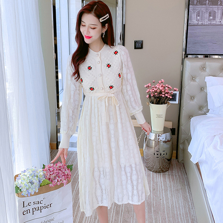 มินิเดรสสไตล์เกาหลี เดรสแบบสวยๆ By Meiyi women's clothing