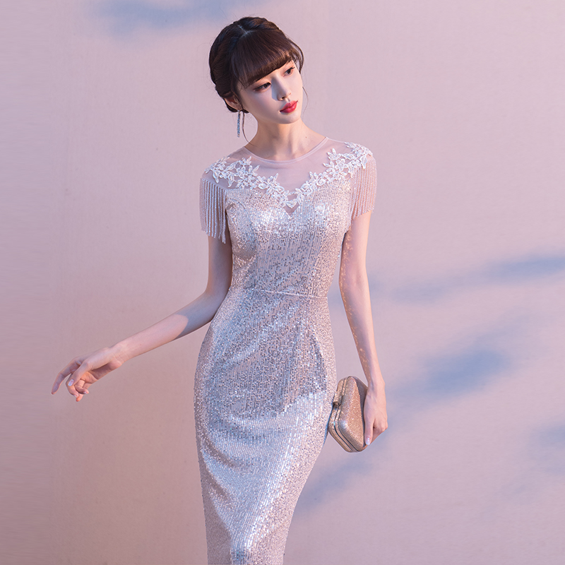 ชุดราตรี ชุดราตรีสวยหรู แบบ ทันสมัย Evening dress