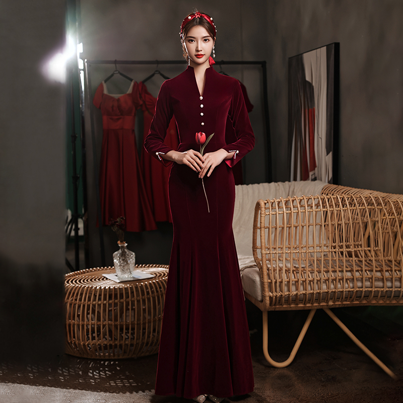 ชุดราตรี ชุดราตรีสวยหรู แบบ ทันสมัย Evening dress