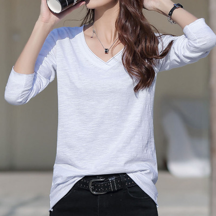 เสื้อยืดแขนยาวแฟชั่น เสื้อยืด T-shirt แขนยาว