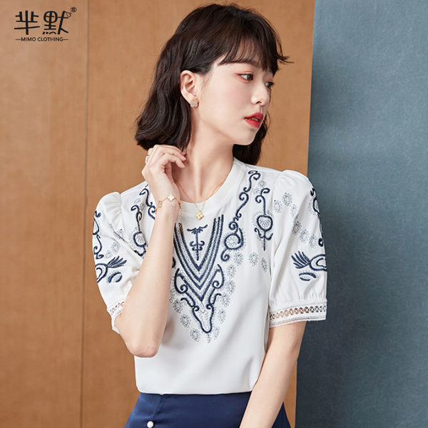 เสื้อชีฟองเกาหลี เสื้อชีฟองสวยๆ
