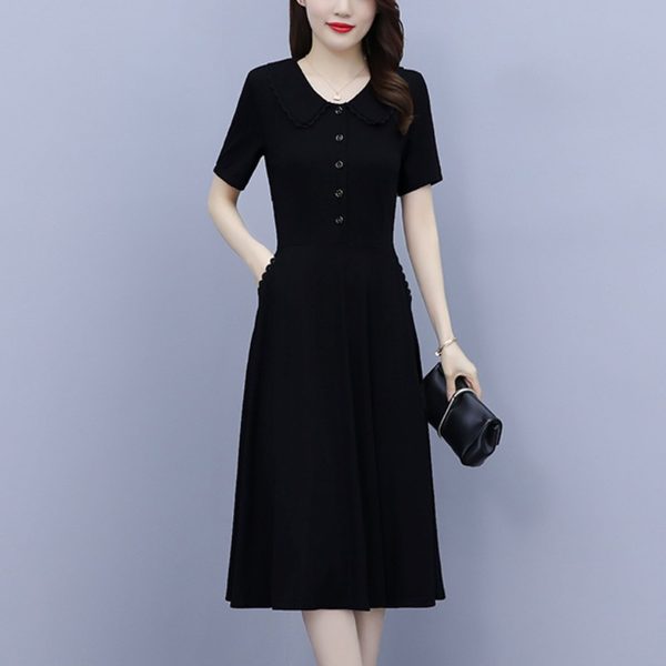 เดรสไซส์ใหญ่ ชุดเดรสสาวพลัสไซส์ เดรสเรียบหรู ไซส์ใหญ่ BY SHUYA