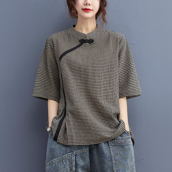 เสื้อลินิน แบบเสื้อสวยๆ เสื้อผ้าฝ้ายลินิน เสื้อเชิ้ตผ้าลินิน BY LININ
