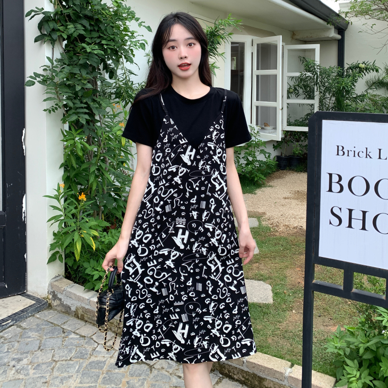 เดรสแขนสั้น มีไซส์ L-4XLอก 38-47 นิ้ว ใส่ได้ทั้งสาวหุ่นดีน่ารักจนถึงสาวอวบพลัสไซส์ จัดส่งฟรี! ทักแชทสั่งซื้อ