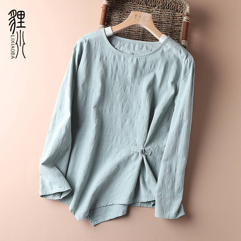 แบบเสื้อสวยๆ เสื้อผ้าฝ้ายลินิน เสื้อเชิ้ตผ้าลินิน