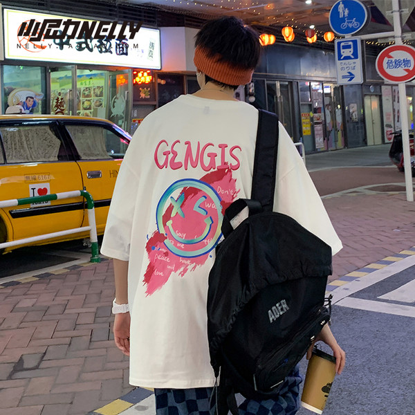 เสื้อยืดคอกลม ผู้ชาย เสื้อยืดผู้ชายเกาหลี เสื้อยืดเกาหลี แบรนด์ NELLY