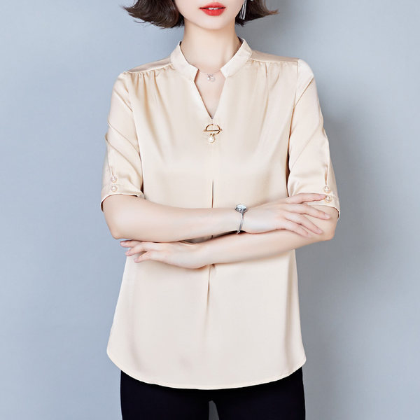 เสื้อชีฟองเกาหลี เสื้อชีฟองสวยๆ