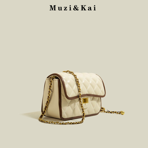 กระเป๋าสะพายข้างผู้หญิง กระเป๋าสะพายสไตล์เกาหลี By Muzi&Kai