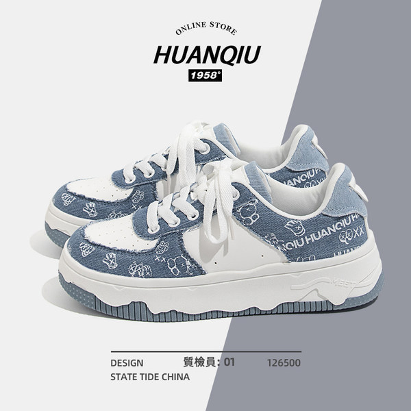 รองเท้าผ้าใบแฟชั่นผู้หญิง ใส่สบาย มีขนาด 35-40