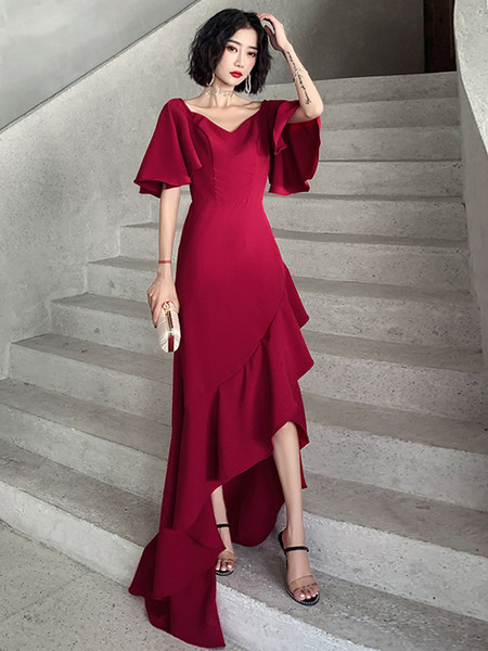 ชุดราตรี ชุดราตรีสวยหรู แบบ ทันสมัย Evening dress