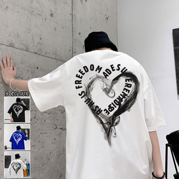 เสื้อยืดผู้ชายอ้วน S-5XL(อกเสื้อ39-51นิ้ว)