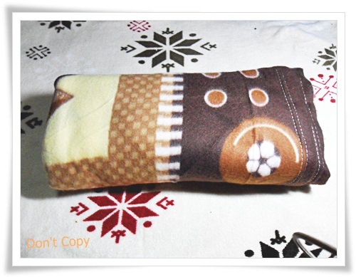 ผ้าห่ม ผ้าสำลี เนื้อนุ่ม 5 ฟุต สีน้ำตาล ลายใบไม้ tw001