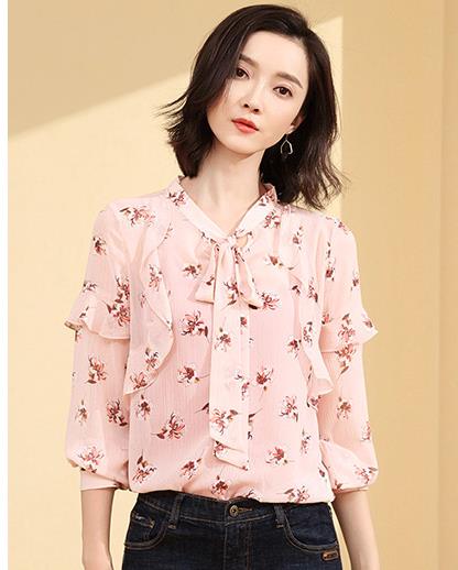 เสื้อชีฟองเกาหลี เสื้อชีฟองสวยๆ