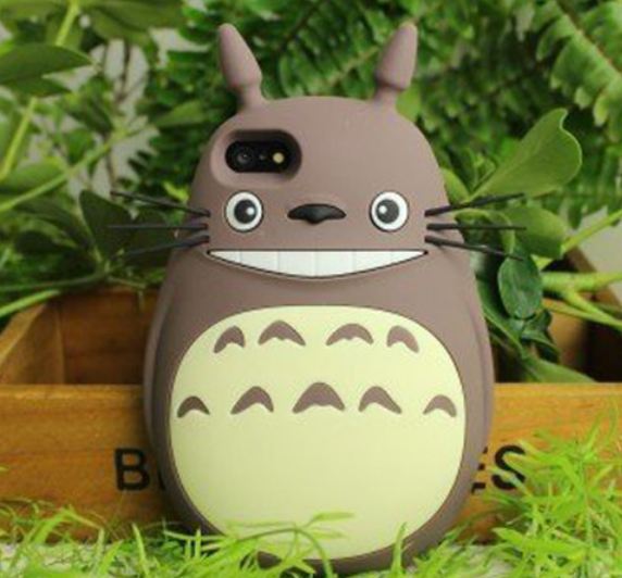 เคส iphone 6 6 plus เคสซิลิโคน อย่างดี เคส 3D ลายการ์ตูน Totoro จากญี่ปุ่น น่ารัก น่าสะสม สีน้ำตาล สกปรกยาก น่ารัก เคสหายาก 345393_3