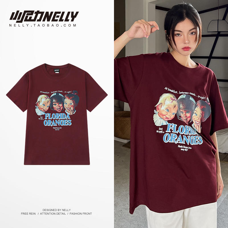 เสื้อยืดคอกลม ผู้ชาย เสื้อยืดผู้ชายเกาหลี เสื้อยืดเกาหลี แบรนด์ NELLY